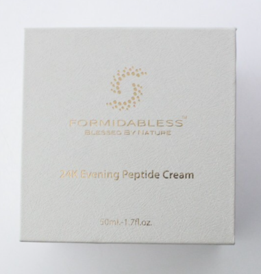 Formidabless Blessed By Nature 24k Evening Peptide Cream - 1.7 fl