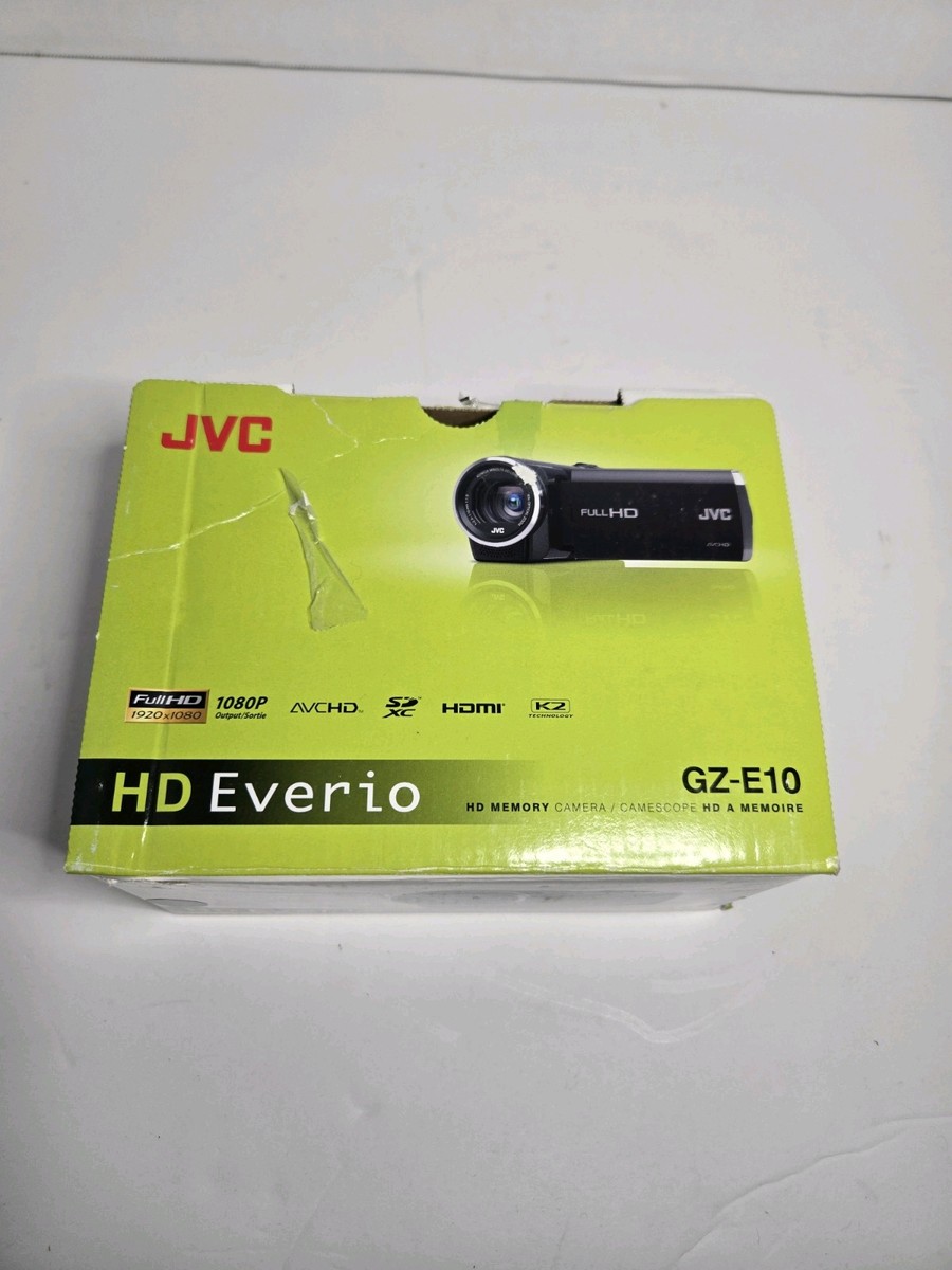 JVC Everio HD Camera GZ-E100 AU Blue Video Camcorder Brand NEW | eBay
