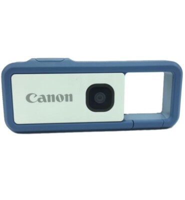Canon iNSPiC REC FV-100 FV-100-BL Digital Camera Blue Superb | eBay