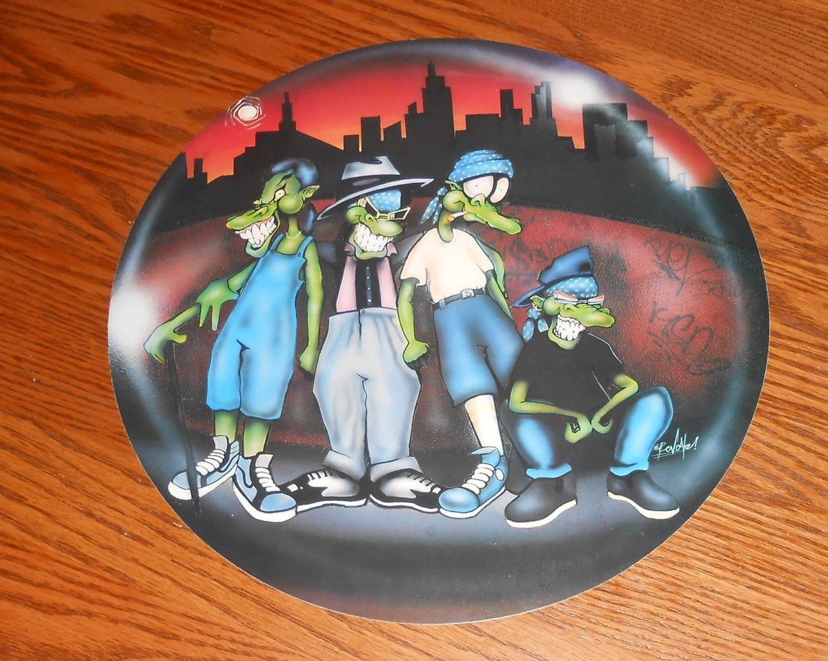 Infectious Grooves Suicidal Tendencies Poster Flat Round 1991