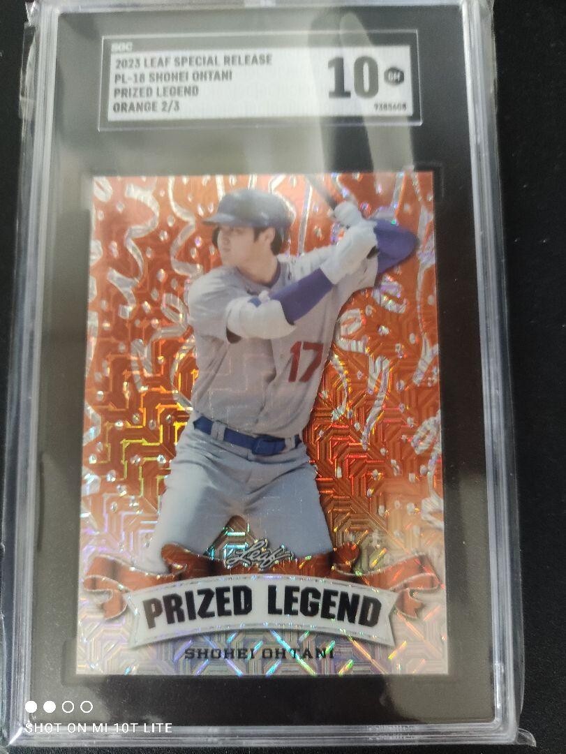 SGC10 2023 Leaf Special Release Shohei Ohtani PL-18 Prized Legends