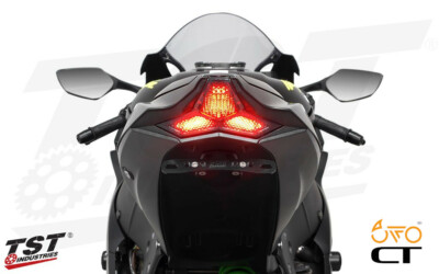 Kawasaki Ninja 400 ZX10R ZX6R ZX4RR integrated tail light by TST