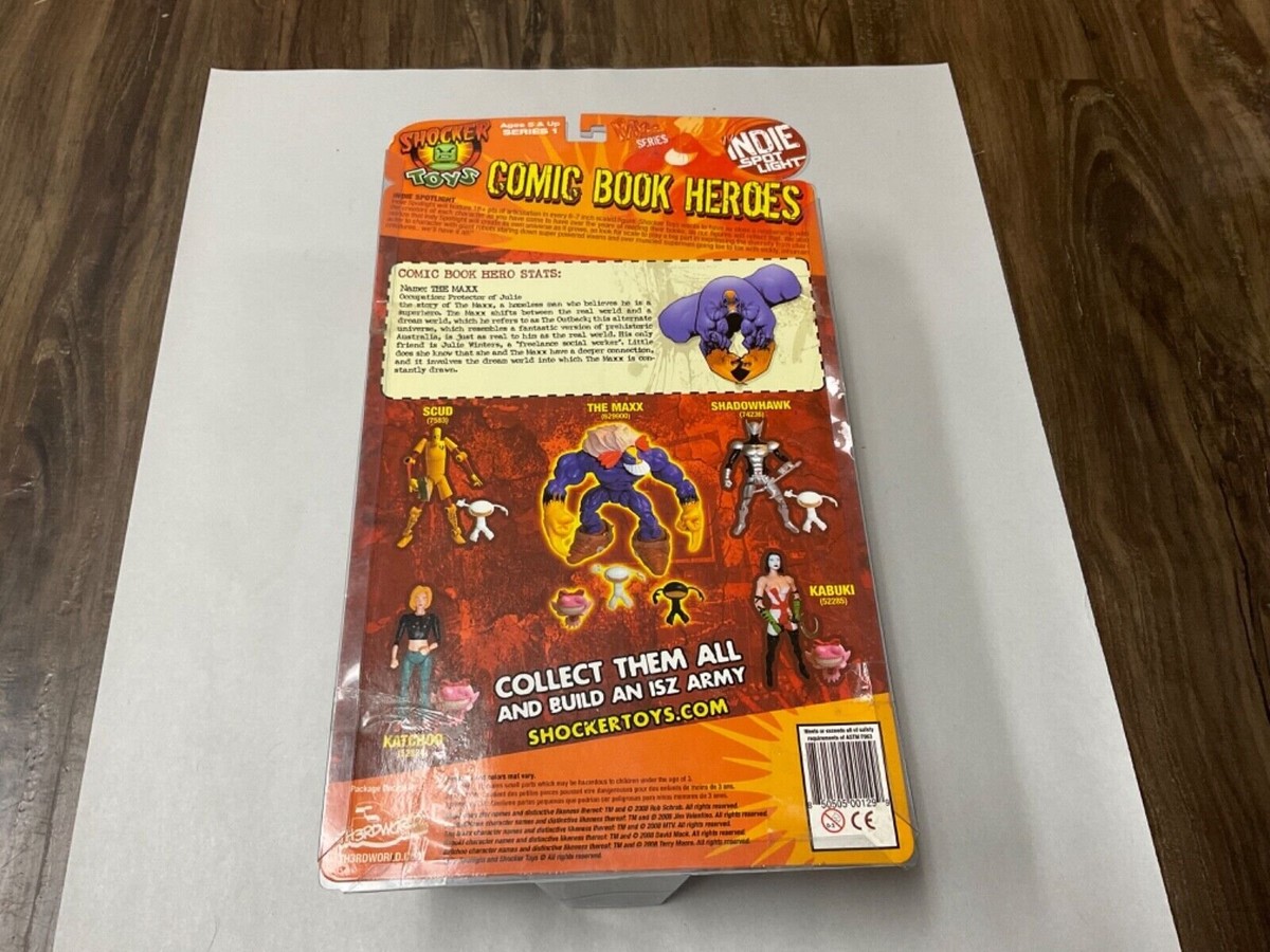 Shocker Toys Comic Book Heroes The MAXX Translucent Figure