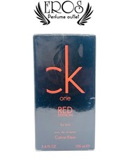 Calvin Klein Ck One Red Edition Spray 3.4 Oz for Men Eau de