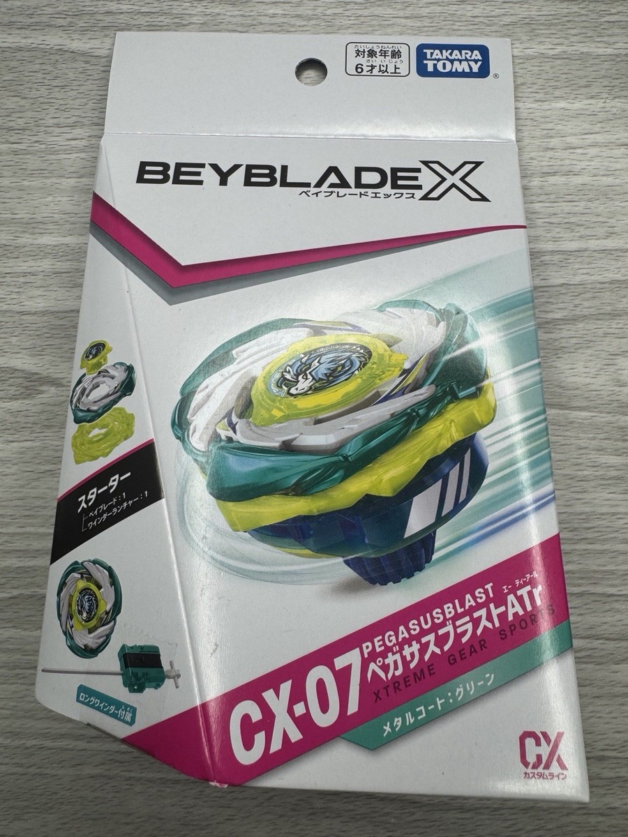 Takara Tomy Beyblade X | CX-07 Starter Pegasus Blast ATr - Japan