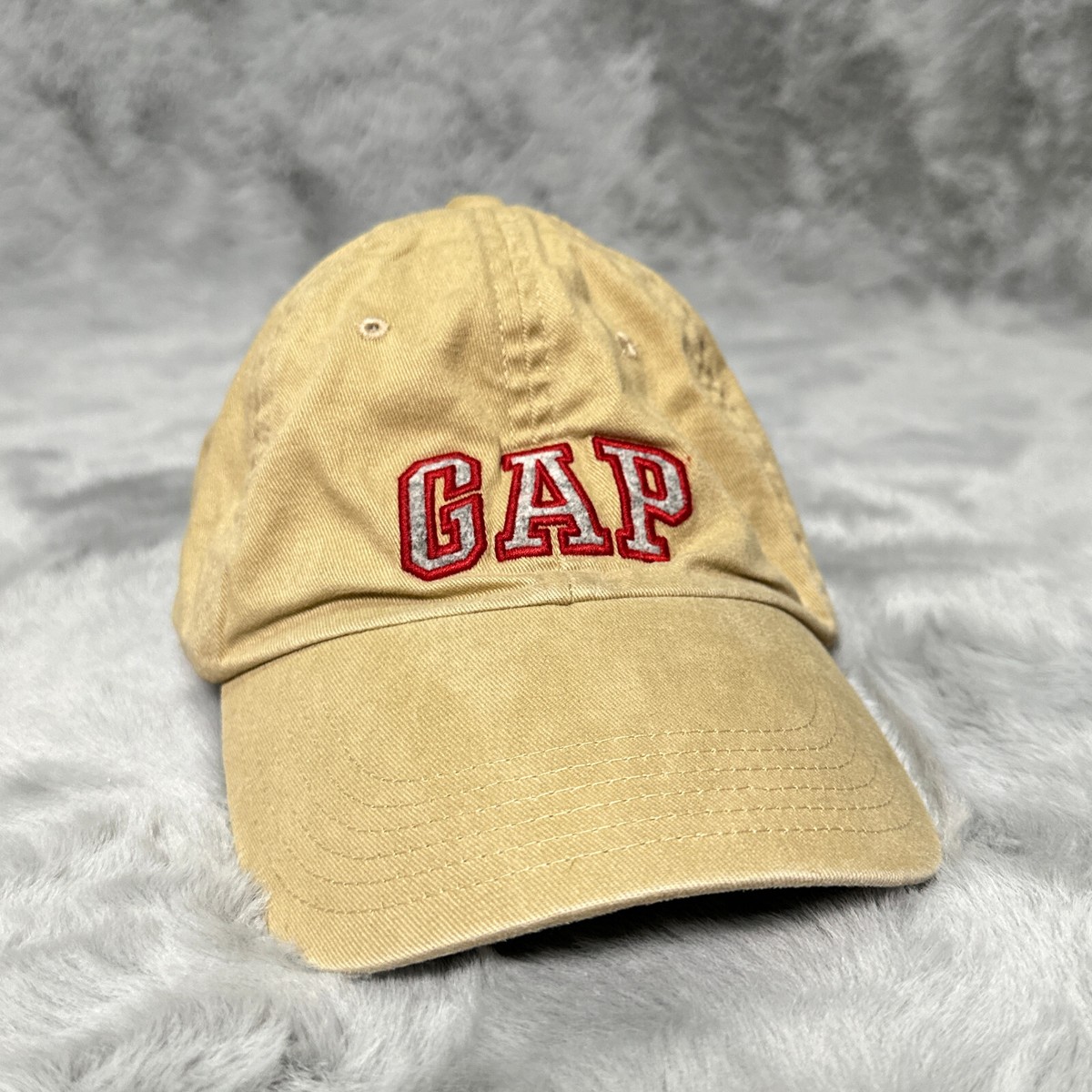Gap Hat Kids Large Beige Logo Athletic Youth Tennis Golf Gym