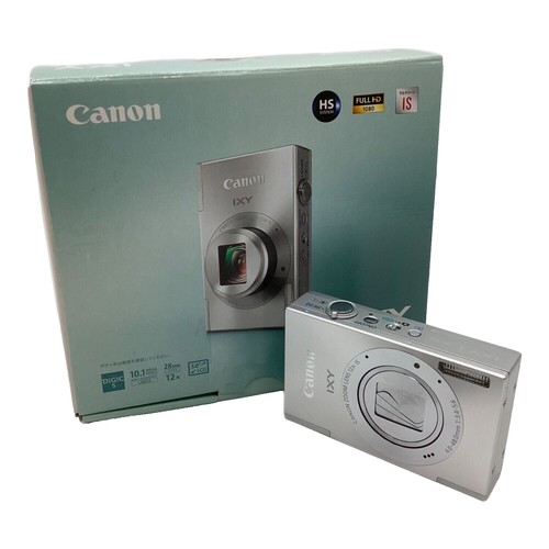 Canon CanonIXY 220F 220 F PC1733 digital camera Silver Made In