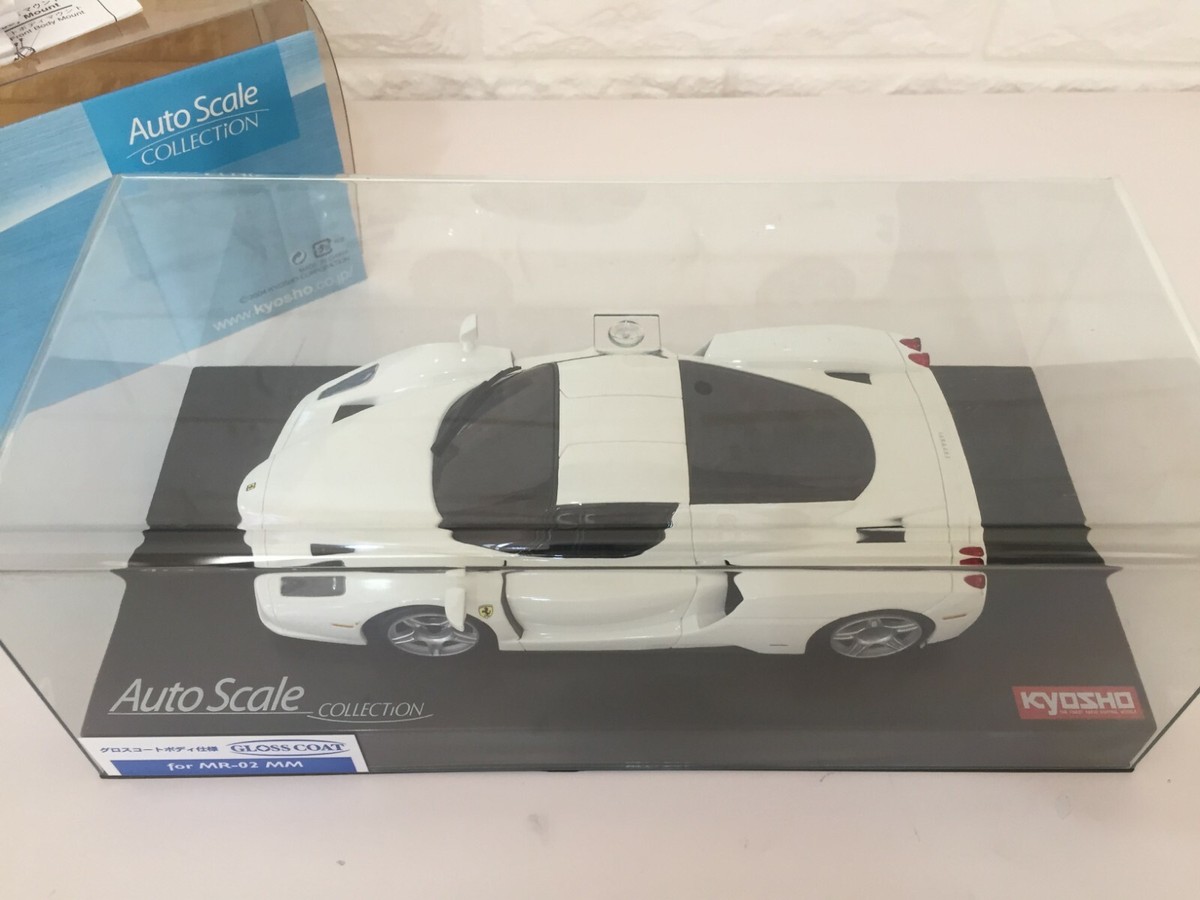 OLD Rare Kyosho MINI-Z Racer Body ENZO FERRARI WHITE Gloss for MR