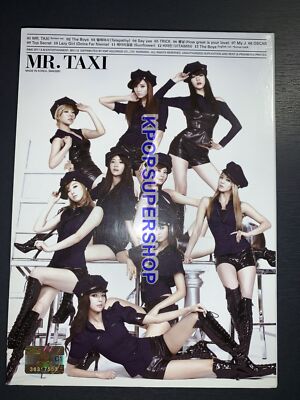 Girls' Generation 3rd Album Mr. Taxi Version CD Postcards Good No