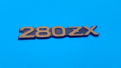 79 80 81 82 83 DATSUN NISSAN 280ZX SIDE FENDER EMBLEM LOGO BADGE