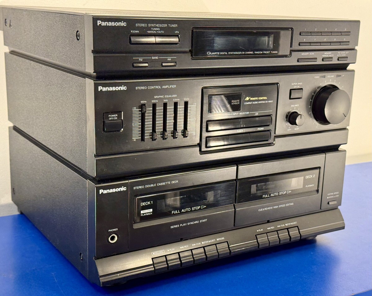 Tested/Works Panasonic SA-HM32 Audio System Equalizer, Cassette