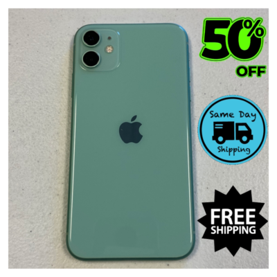 Apple iPhone 11 64GB 128GB 4G Unlocked Verizon T-Mobile Green Red