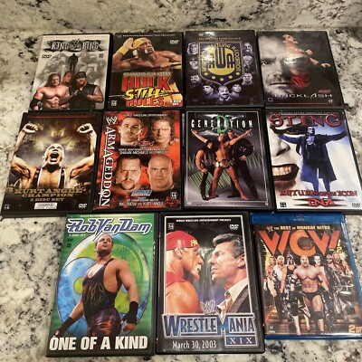 Lot Of 22 WWE Various Titles Collection DVD & Blu-ray WWF | eBay