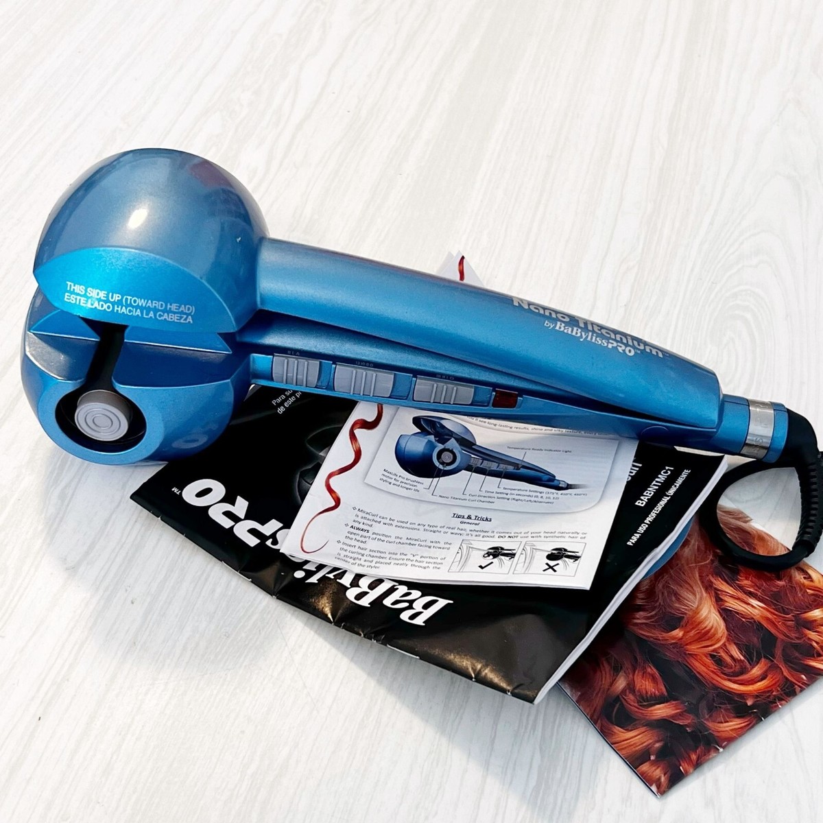 BABYLISS PRO Nano Titanium MiraCurl Professional Curl Machine