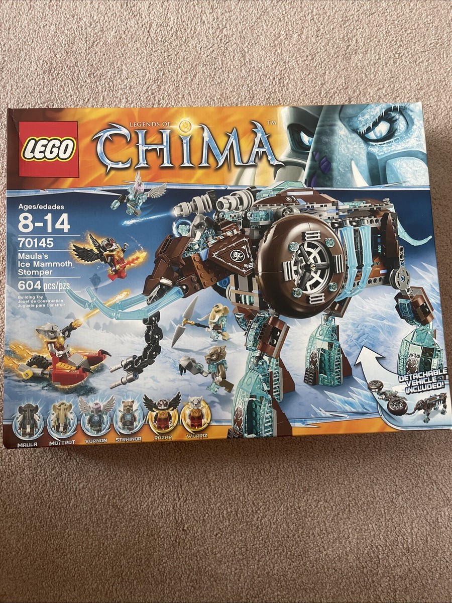 LEGO LEGENDS OF CHIMA: Maula's Ice Mammoth Stomper (70145