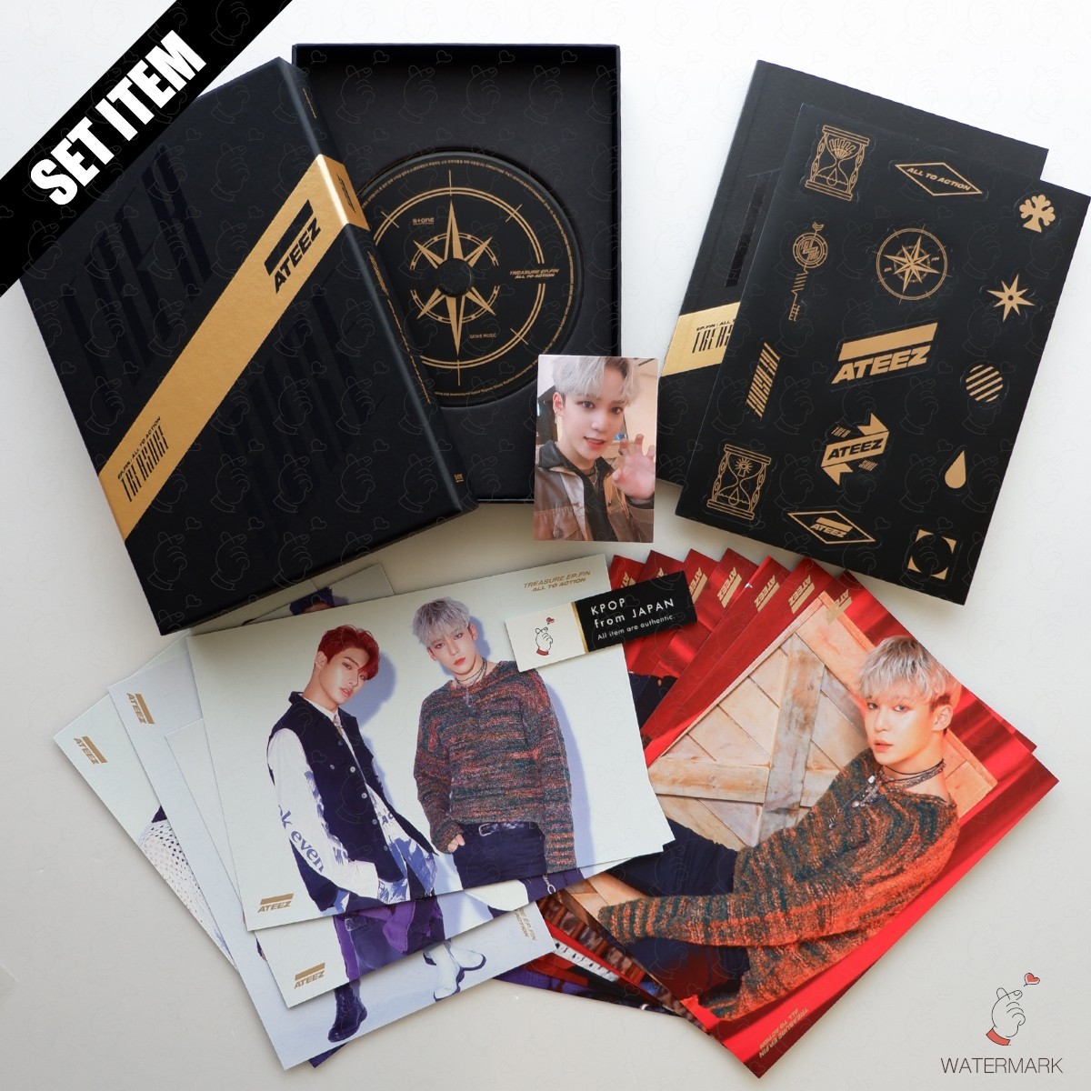 YUNHO ATEEZ TREASURE EP FIN : All To Action Wonderland Album