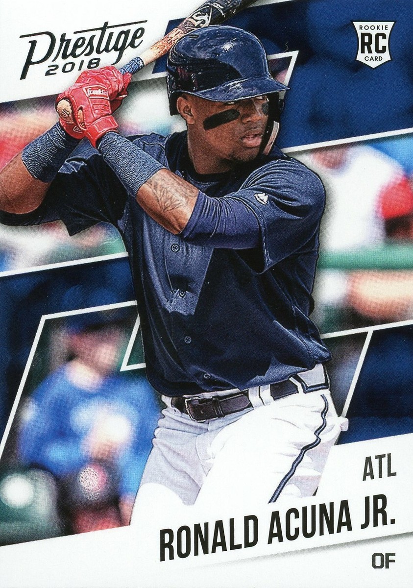 2018 Panini Prestige Ronald Acuna Jr. #8 Rookie Card (RC) | eBay