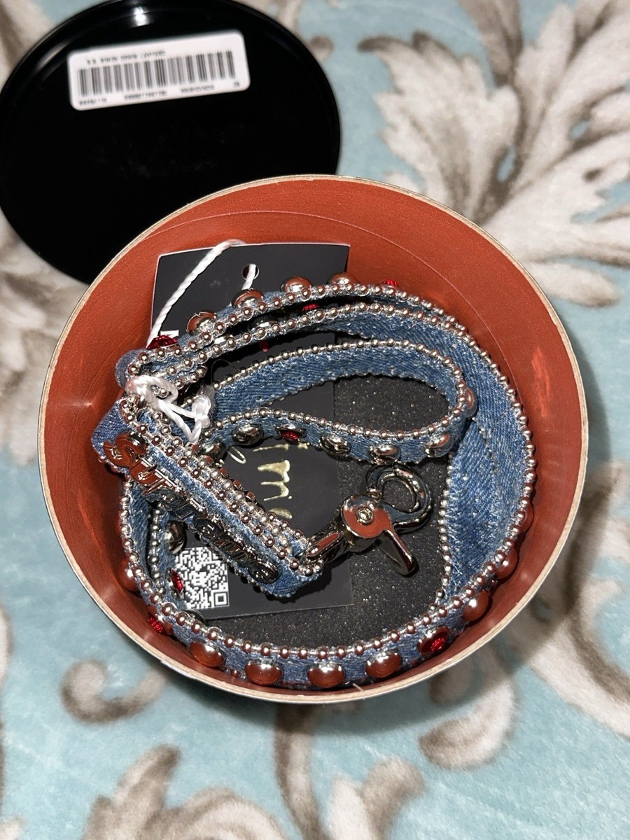 SUPREME B.B. SIMON DENIM LANYARD (WASHED INDIGO) SS25 DENIM