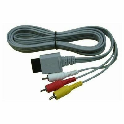 OFFICIAL OEM NINTENDO Wii AV TV Hook-up Cord/Cable RED/YELLOW