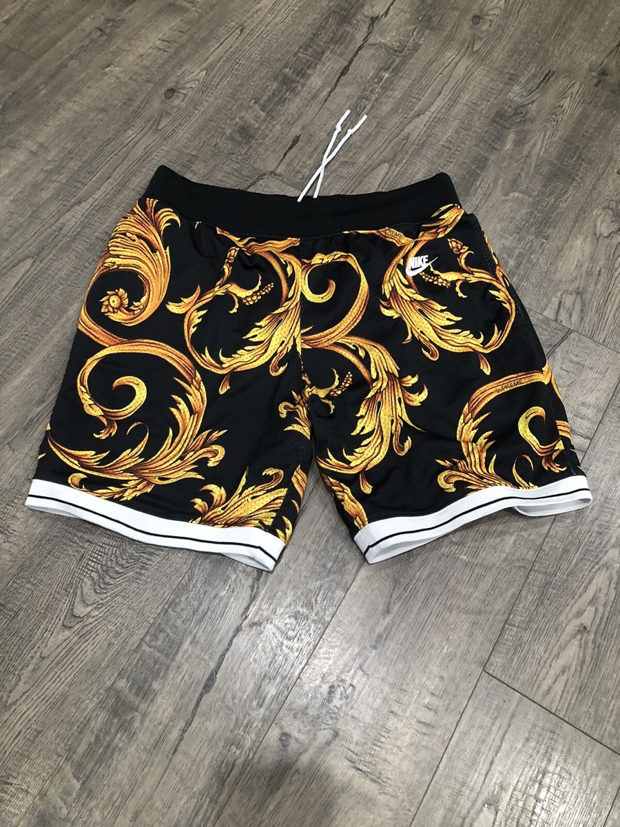 Supreme Nike Foamposite Basketball Shorts Black Size Medium SS 14