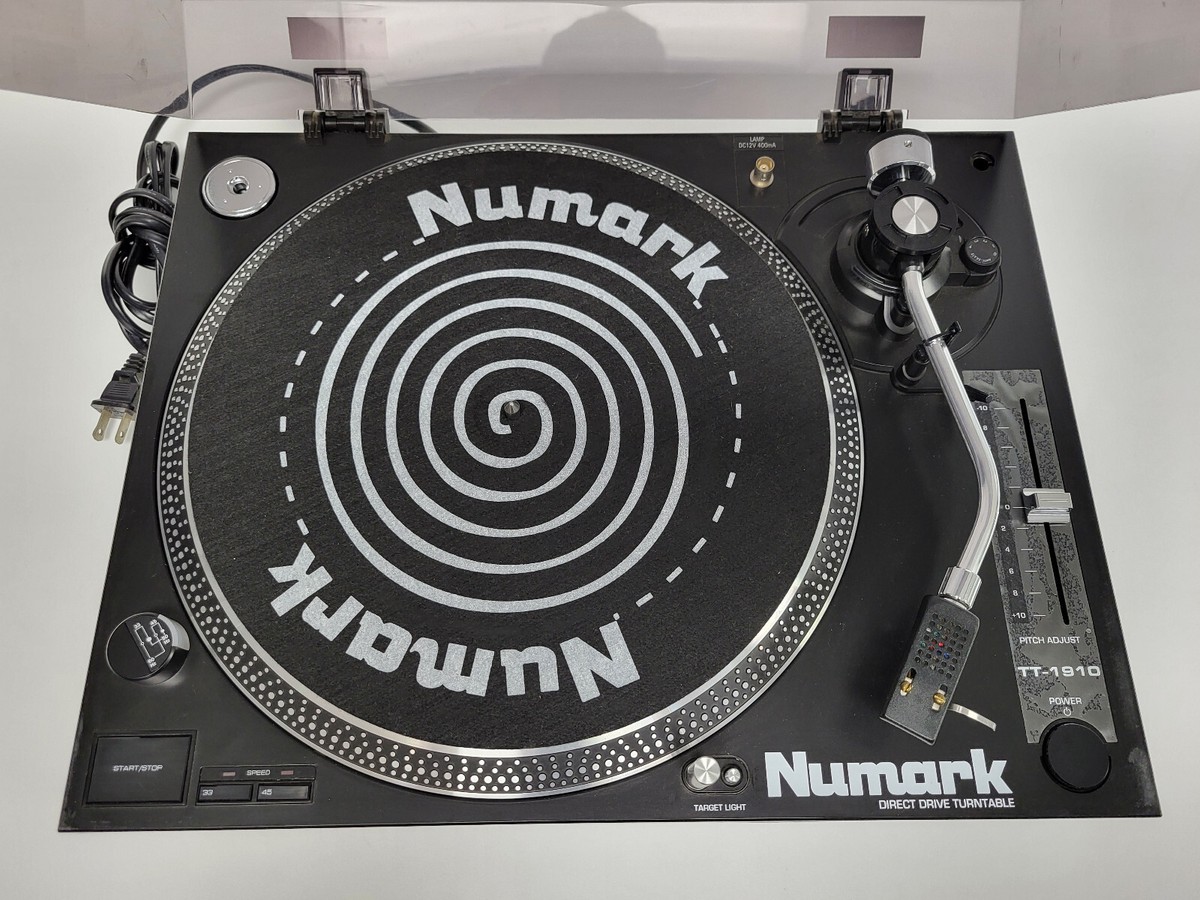 Vintage 1990's Numark TT-1910 Direct Turntable w/Stanton 500