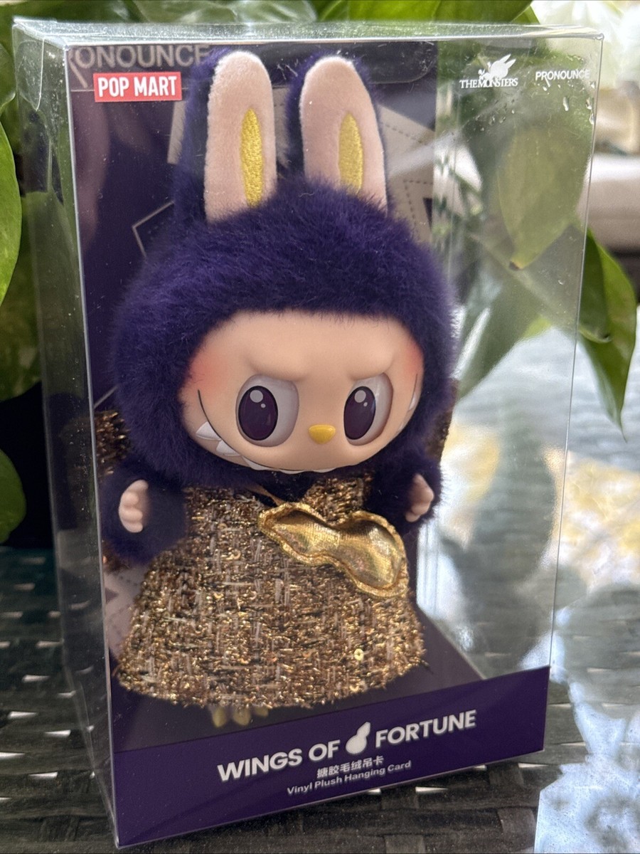 LABUBU x Pronounce Wings of Fortune Vinyl Plush Hanging Card