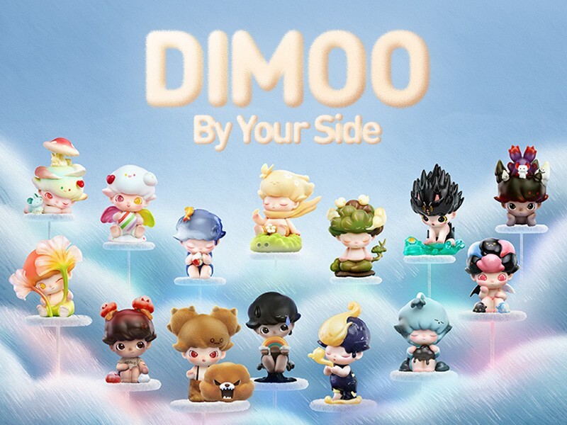 Pop Mart Dimoo By Your Side Series 12 Figures Assorted Box Factory