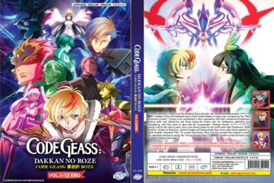 ANIME~DVD CODE GEASS: DAKKAN NO ROZE VOL.1-12 END *ENGLISH DUBBED