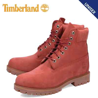 Timberland 6 INCH PREMIUM WATERPROOF BOOT A2N6F DARK RED New with