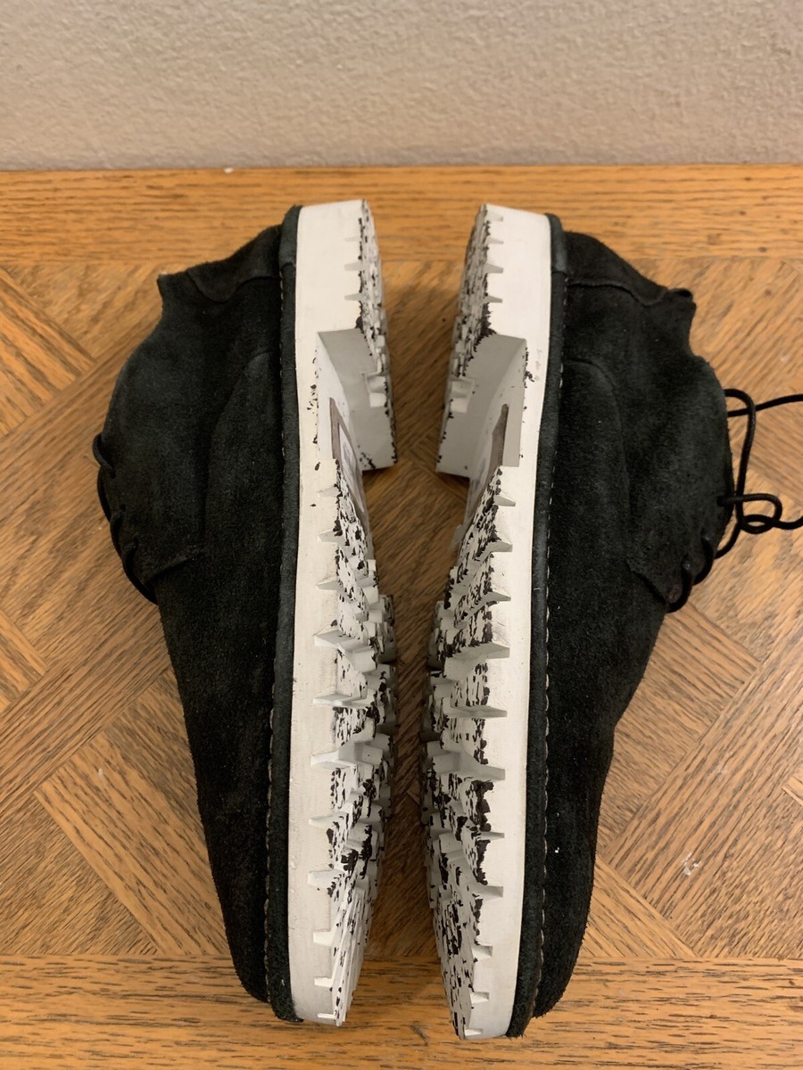 Marsell Gomme Black Santacco Leather Lace Up Shoes Size EU 43 US