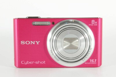 SONY DSC-W730 Cyber-shot Digital Camera 16.1 MP 8x Zoom Pink