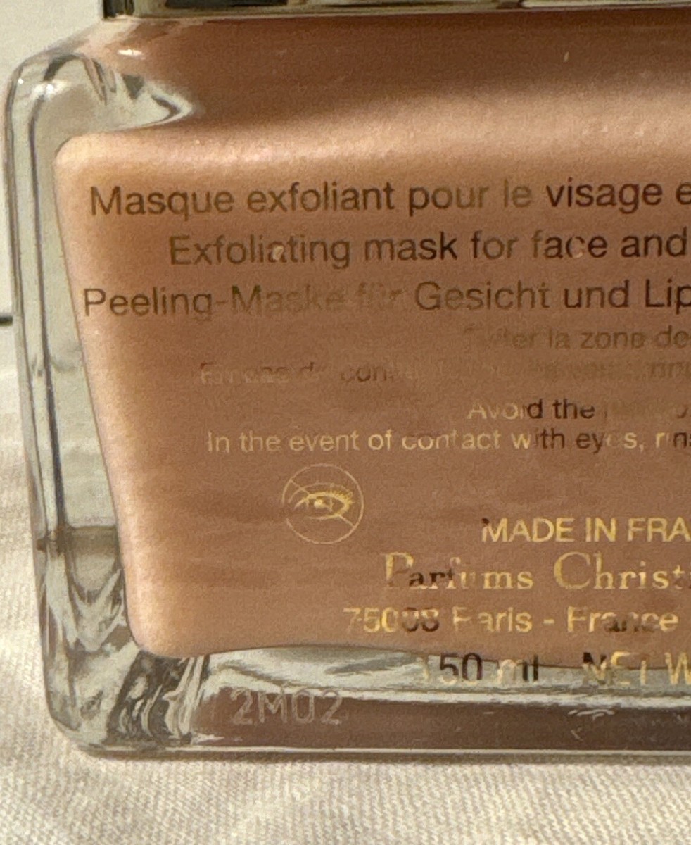 Dior Prestige LE SUCRE DE GOMMAGE Exfoliating Polishing Scrub Mask