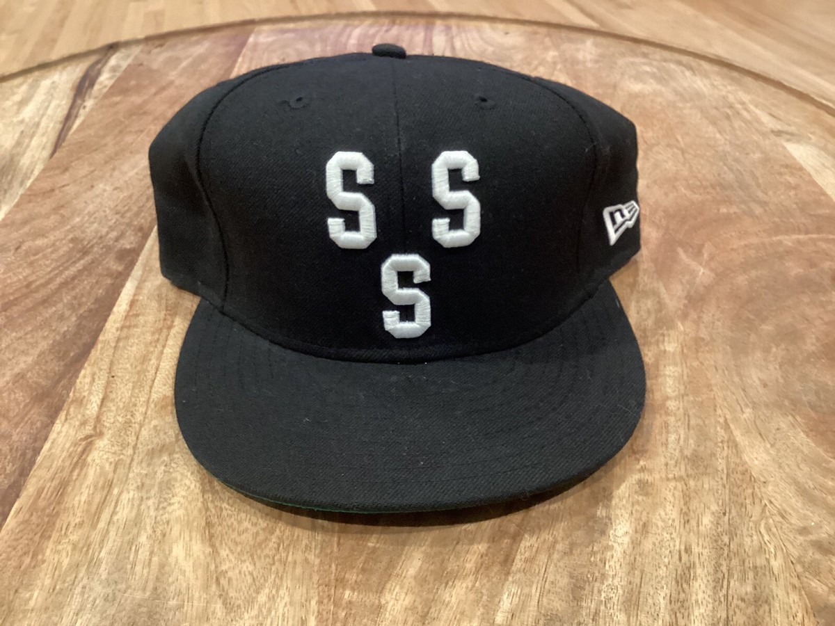 NWT 2008 Supreme Triple S New Era Black 7 5/8 FUTURA Stussy | eBay