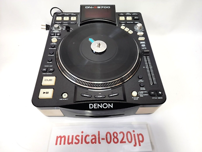 Denon DN-S3700 USB Media and CD Player Deck Motorized DJ Turntable