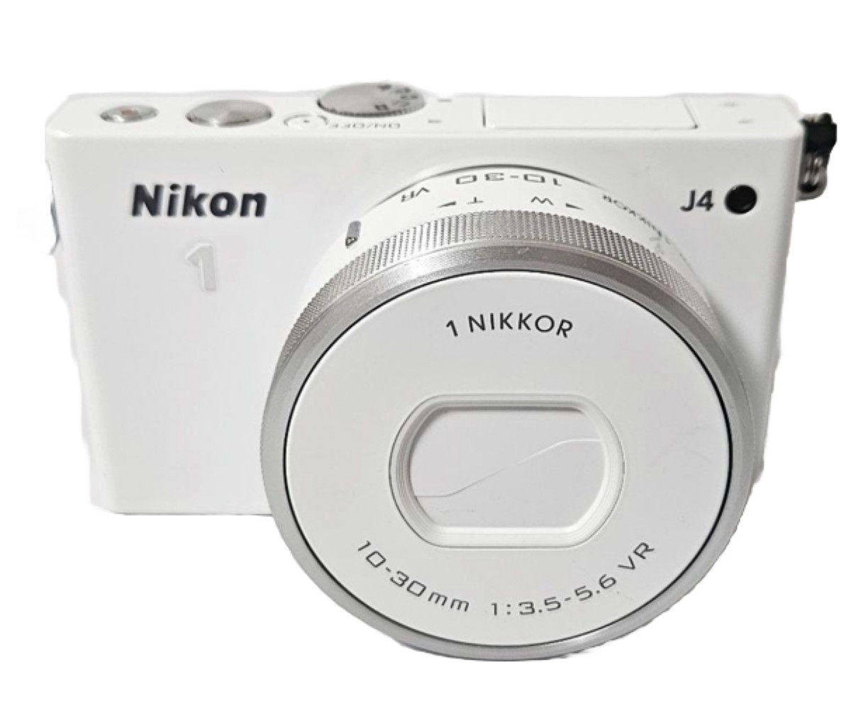 Nikon 1 J4 digital camera Kit W. 10-30 PD Zoom Lens White | eBay