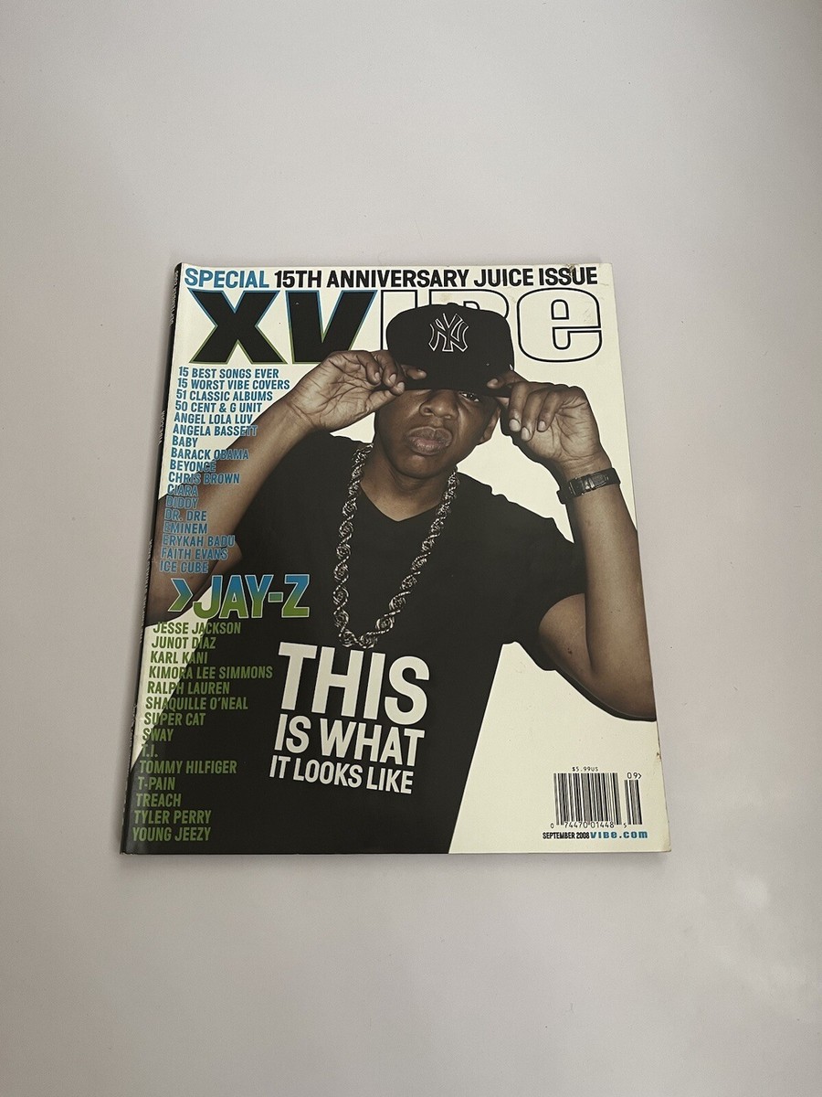 Vibe Magazine September 2008 Jay-Z ( Cover ) | eBay