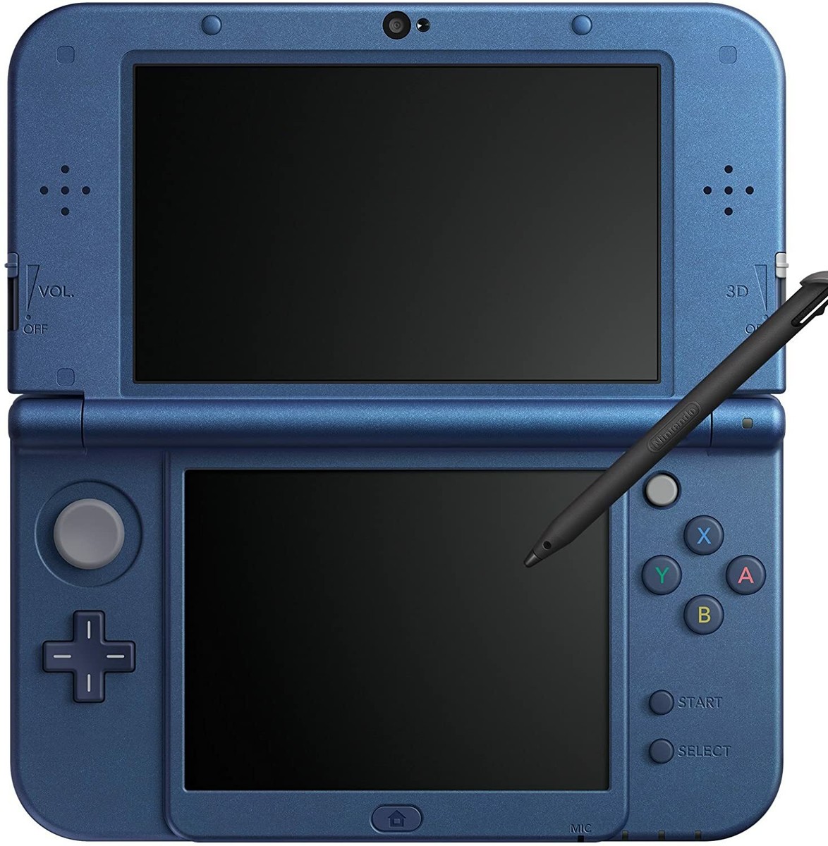 New Nintendo 3DS LL Metallic Blue Console System amiibo From Japan