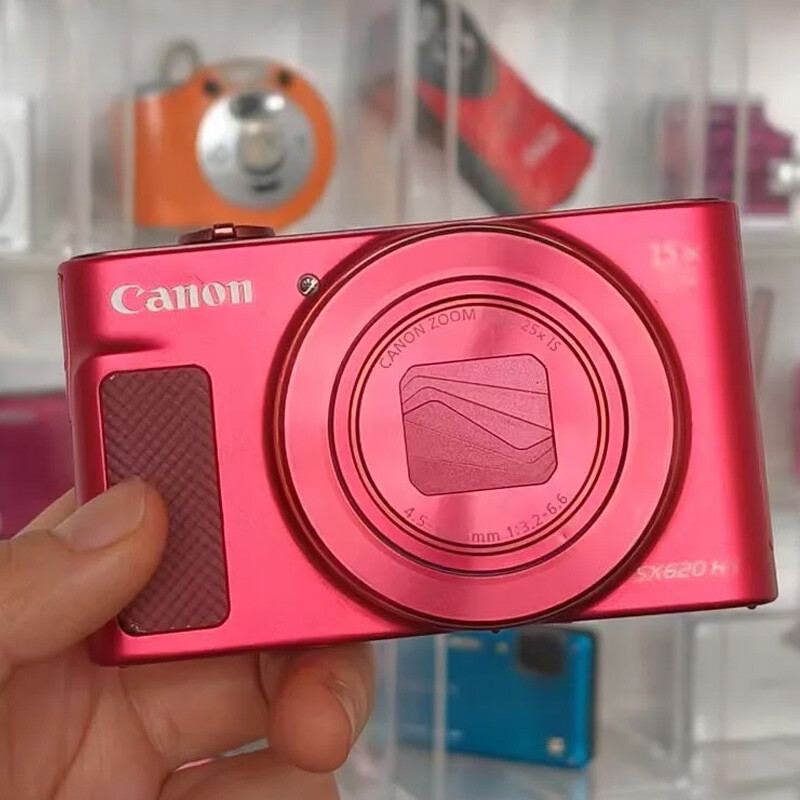 Canon PowerShot SX620 HS Red 20.2MP 25x Optical Zoom Digital