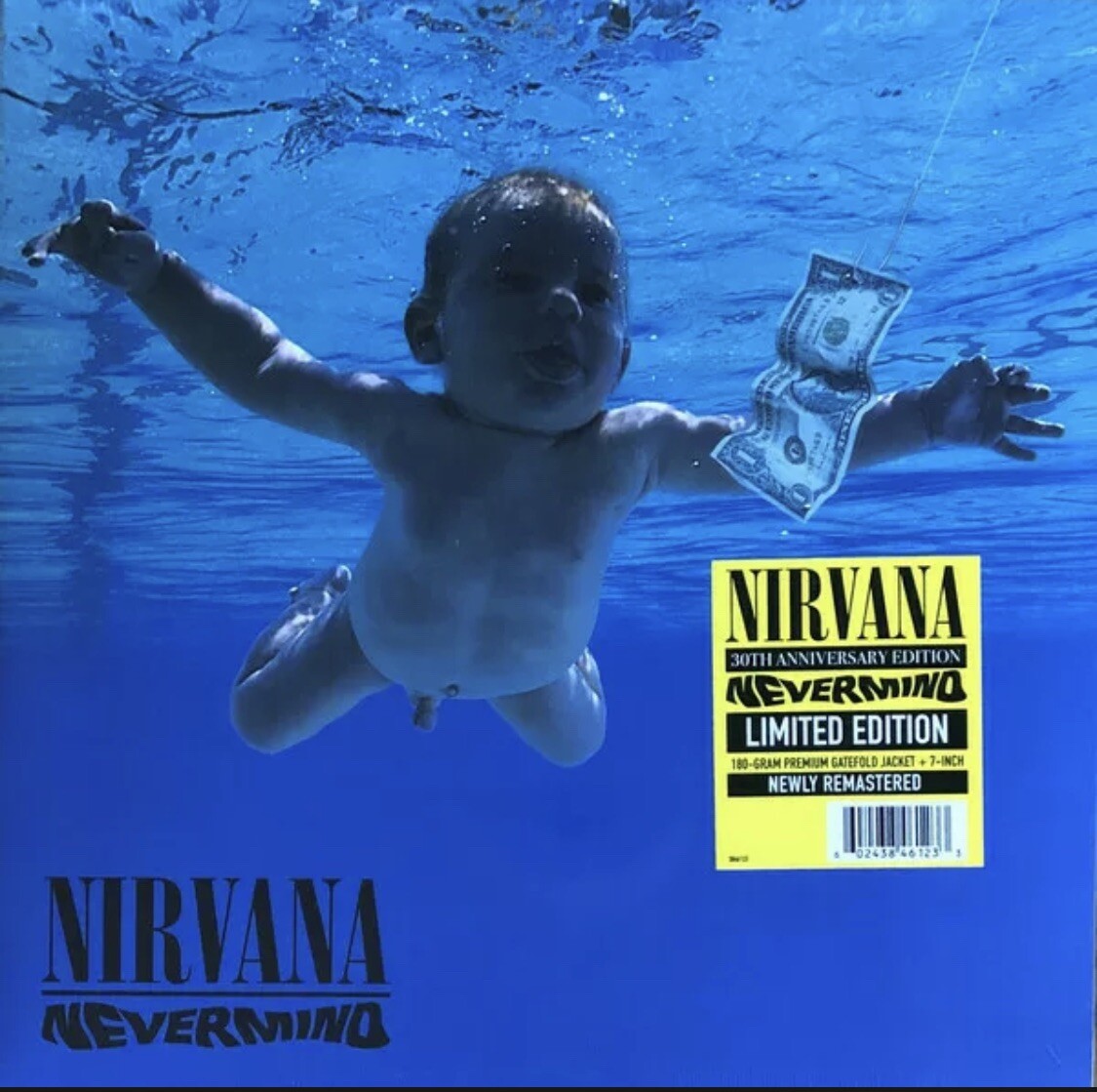 Nirvana : Nevermind (Limited 30th Anniversary 180g Vinyl LP + 7