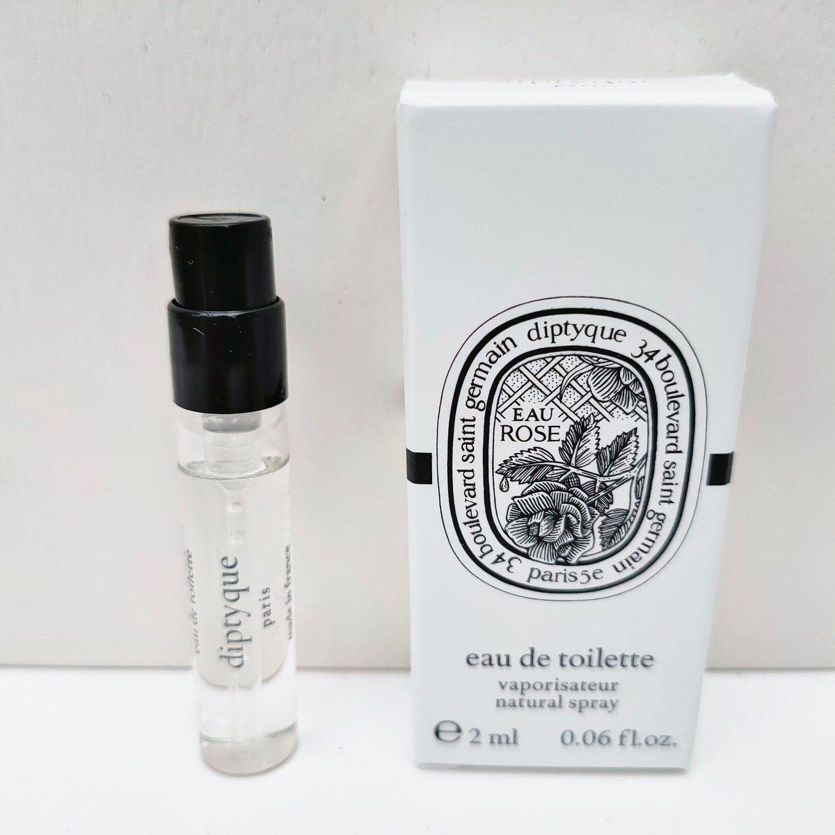 Diptyque Eau Rose Eau De Toilette mini Spray Fragrance, 2ml, Brand