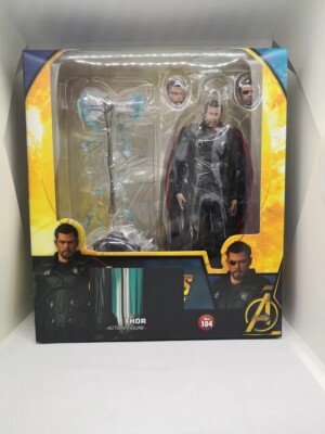 New Mafex No.104 Avengers Infinity War Thor Odinson Action Figure