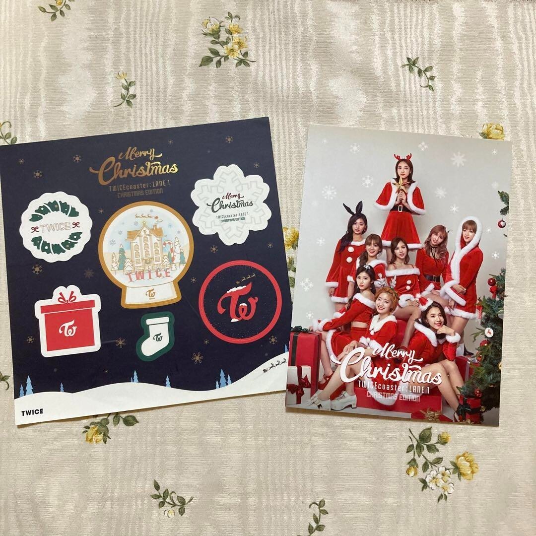Twice 3rd Mini Album Twicecoaster Lane 1 Christmas Version First
