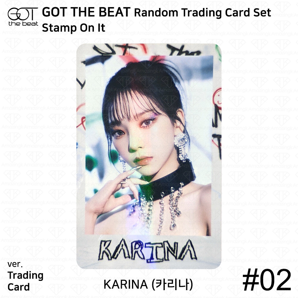GOT The Beat Official Random Trading Card Stamp On It Photocard