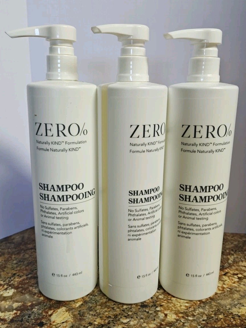 Zero% by Gilchrist & Soames SHAMPOO 15oz - Hilton Hotel - 3