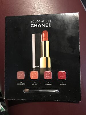 CHANEL ROUGE ALLURE Sample Color Set: 4 Allure Velvet Extreme Ink