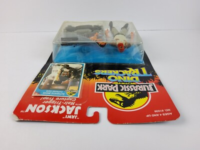 1993 Jurassic Park Dino Trackers Jaws Jackson Figure Dinosaur