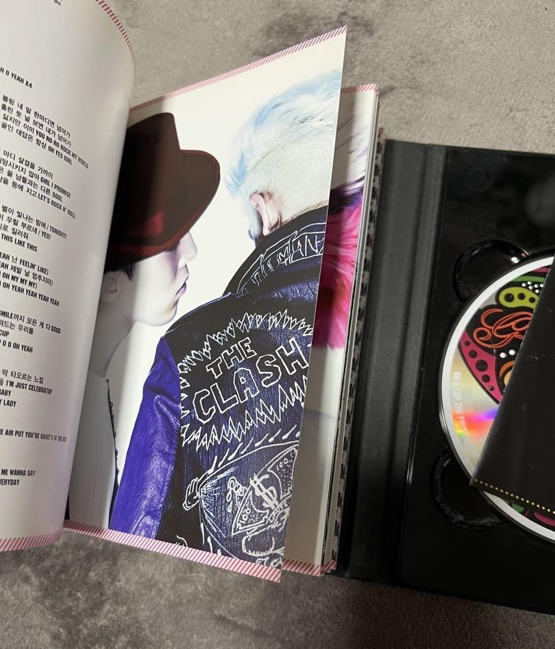 BIGBANG GD&TOP First Album Gold Ver. CD + Photobook K-POP G-Dragon