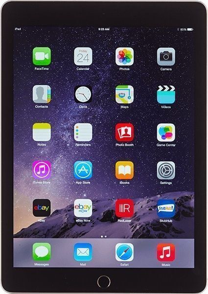Apple iPad Air 2 A1566 64 GB, Wi-Fi, 9.7 in - Space Gray for sale