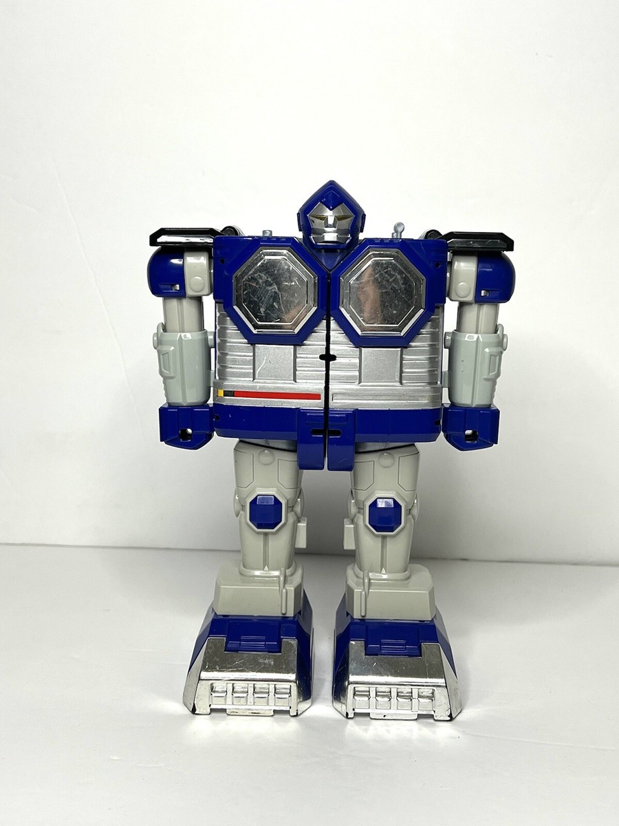 Vintage 1998 Bandai Lost Galaxy Power Ranger Transformer Blue