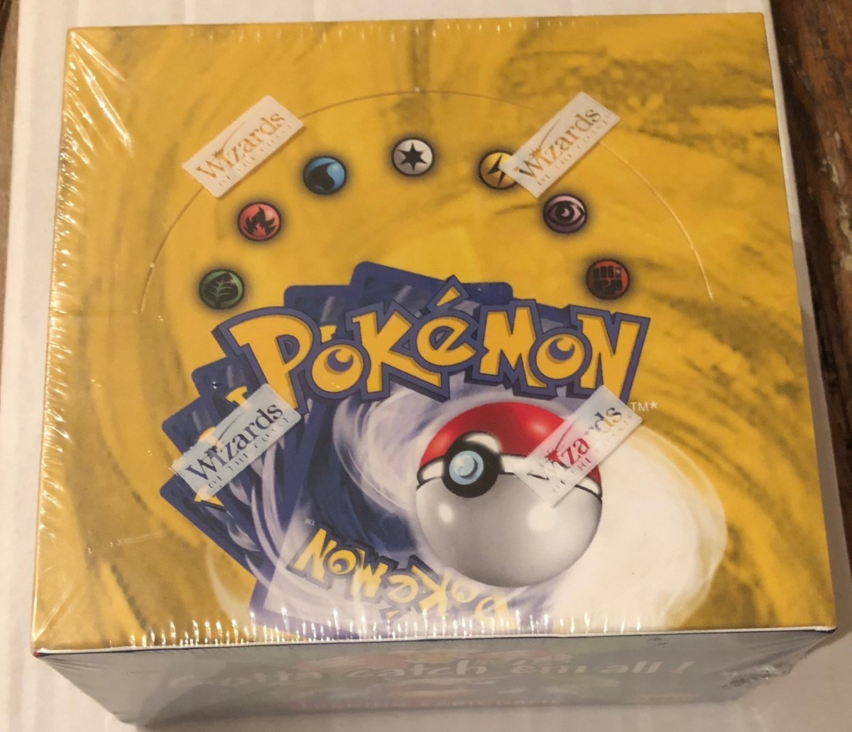 1999 POKEMON BASE UNLIMITED BOOSTER BOX 36 PACKS SEALED NEW - ONE